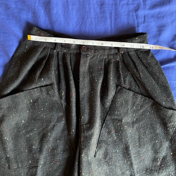 Special Vintage Wool Pants with Unique Pockets - Picture 5 of 10